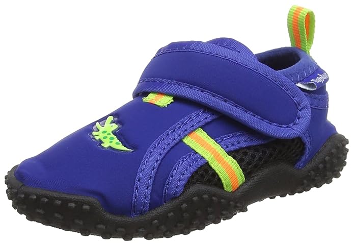 Playshoes Unisex-Kinder Badeschuhe Krokodil mit UV-Schutz Aqua Schuhe