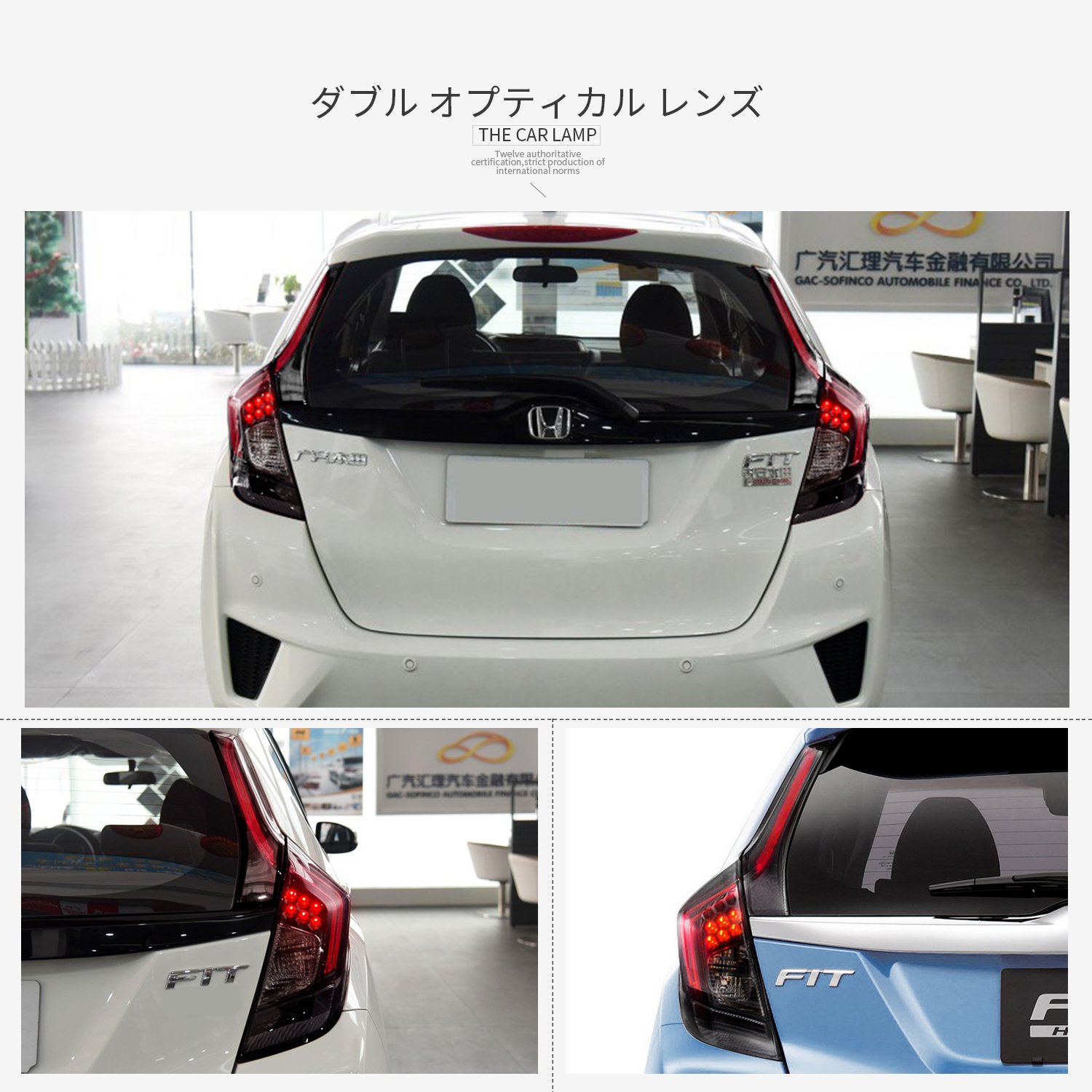 Mua Useka Honda Fit Jazz Gk Gp Refurbished Exquisite Gloss Taillight Te Ruranpuriaraito Left And Right Set Lights Brand New 14 Kopeisk Led Smoke For Honda Fit Jazz 14 Up Led Tail Light Tren