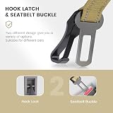 IOKHEIRA Dog Seat Belt Car Harness ISOFIX LATCH Safety Belt Buckle view 2