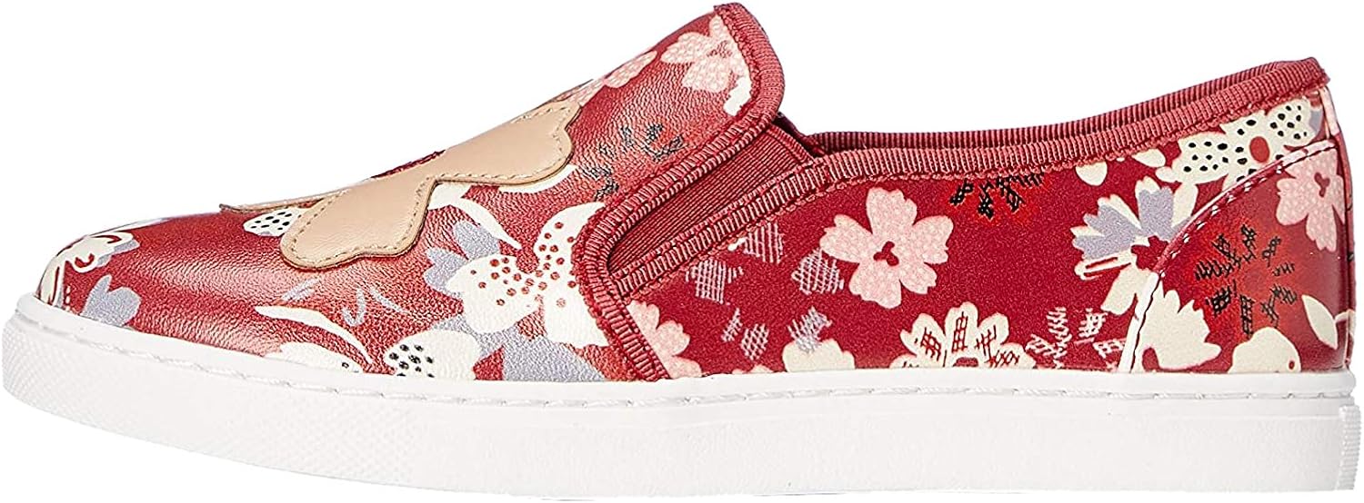 girls floral sneakers