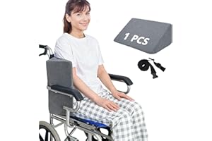 KAAMOS Lateral Support for Wheelchair Pads Cushions for Seniors Wheelchair Pillow Back Support Foam Wedge Cushion Wheel Chair