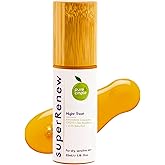 superRenew Retinol Alternative Organic Face Oil - Bakuchiol Night Oil with Sea Buckthorn, CoQ10, Squalane, Rosehip - Hydrating Anti-Aging Oil for Dry, Mature, Sensitive Skin (35ml)