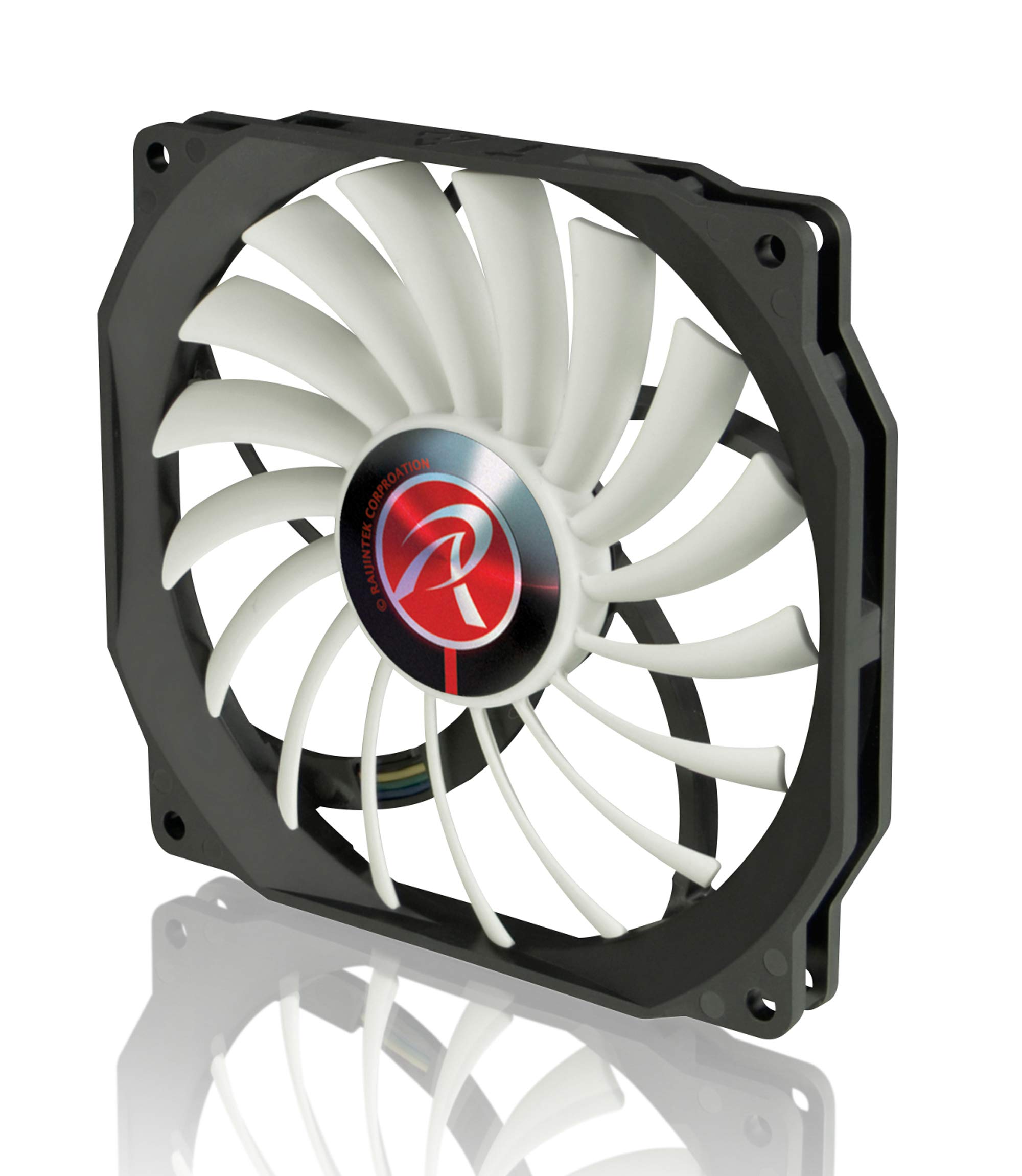 RAIJINTEK Corporation Aeolus Beta fan, black/white - 120mm