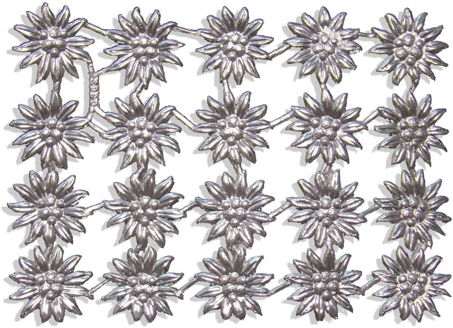 Kunze 20-Piece Dresden Blossoms Edelweiss, White