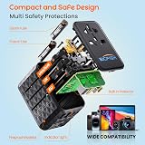 BigFish Universal Travel Adapter 65W USB C PD 4 USB Ports EU UK US AU view 6