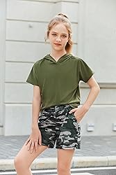 Arshiner Cool Girls Camouflage Tie Dye Hoodie