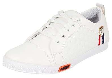 white casual shoes