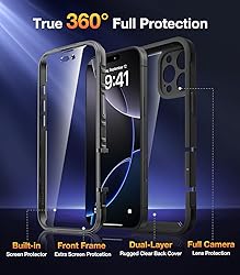 Diaclara Designed for iPhone 16 Pro Max Case, Full