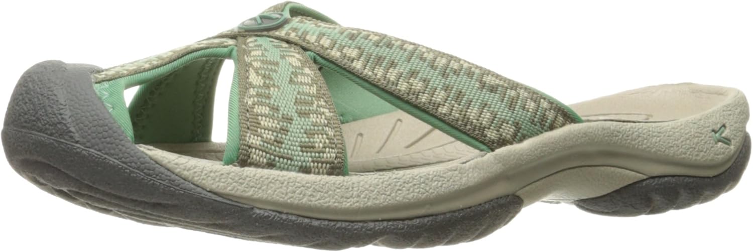 Amazon.com | KEEN Women's Bali Flip-flop, Canteen/Malachite, 5 M US | Sport Sandals & Slides