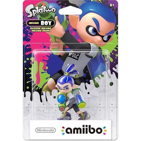 Amazon.com: Inkling Boy amiibo - Japan Import (Splatoon Series