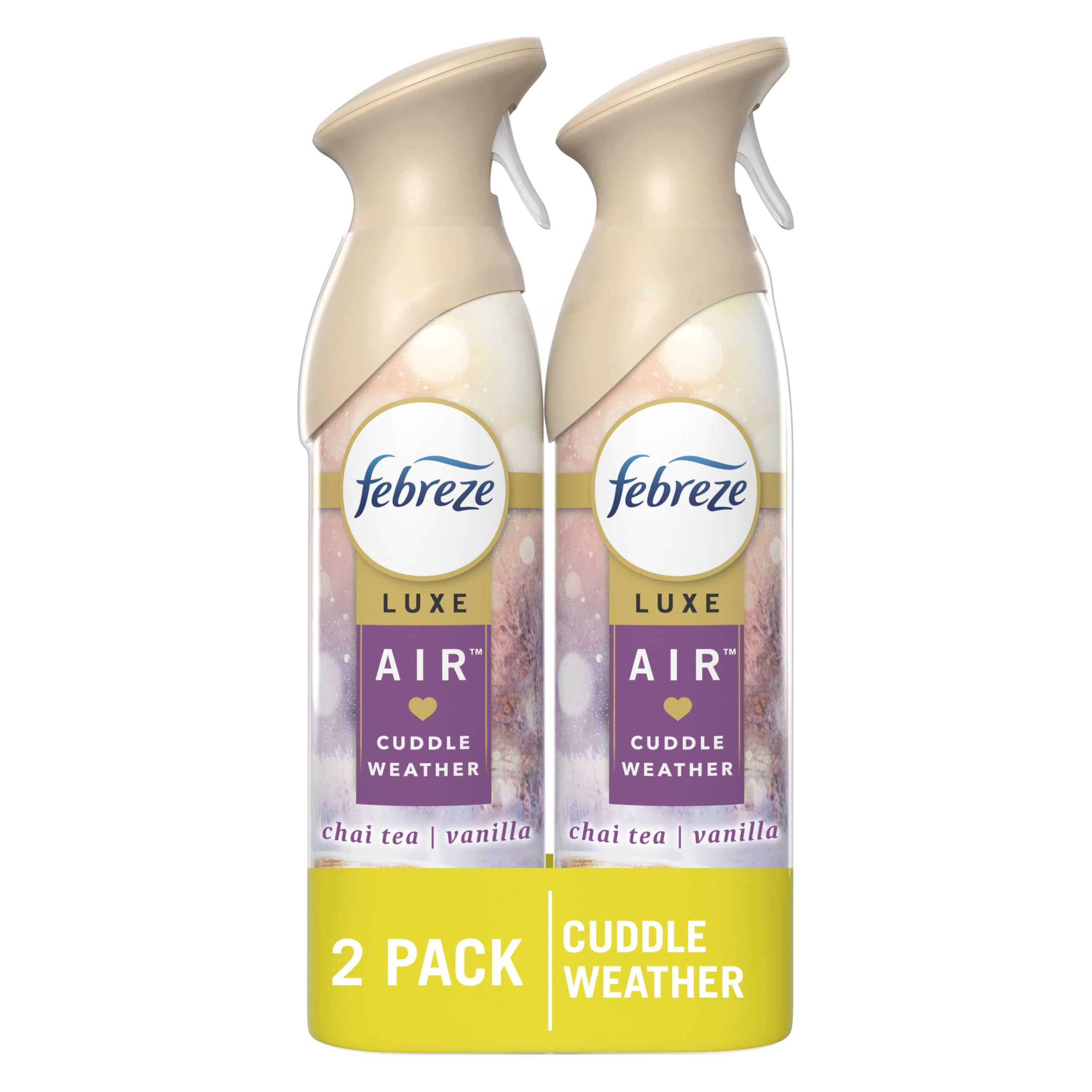 Febreze Air Freshener Spray Odor-Fighting Room Spray Cuddle 8.8oz 2 Count