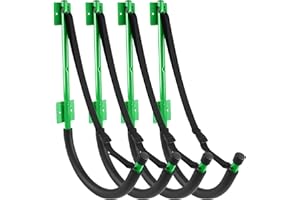 WTMORE Kayak Storage Rack Kayak Wall Mount Heavy Duty Kayak Hooks with Straps 100 LB Capacity Kayak Rack for Garage Kayak Hangers for Paddle Boards Surfboards Bikes Ladders SUP Snow Board