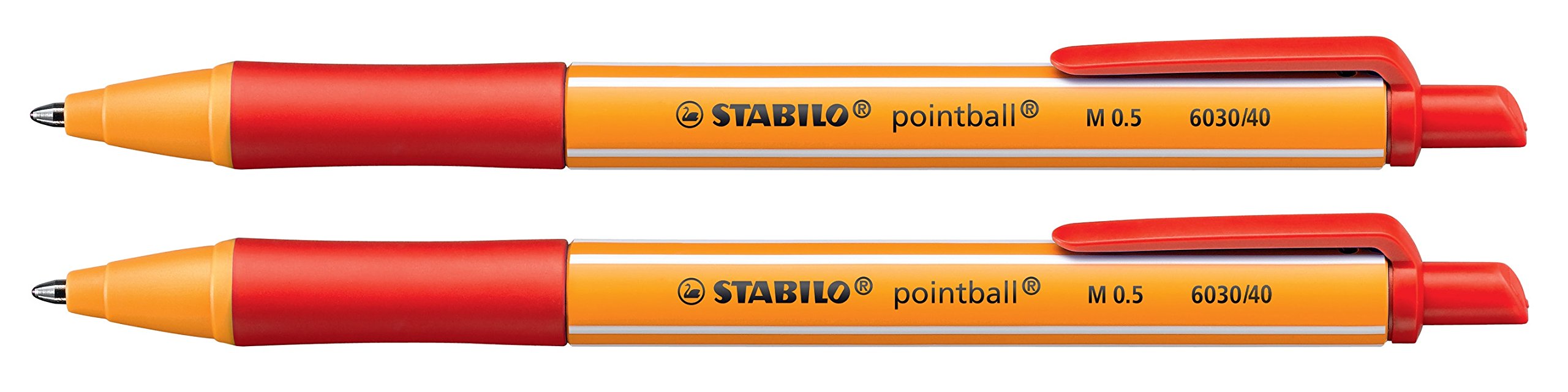 STABILO Pointball Ballpoint Pen, Pack of 2