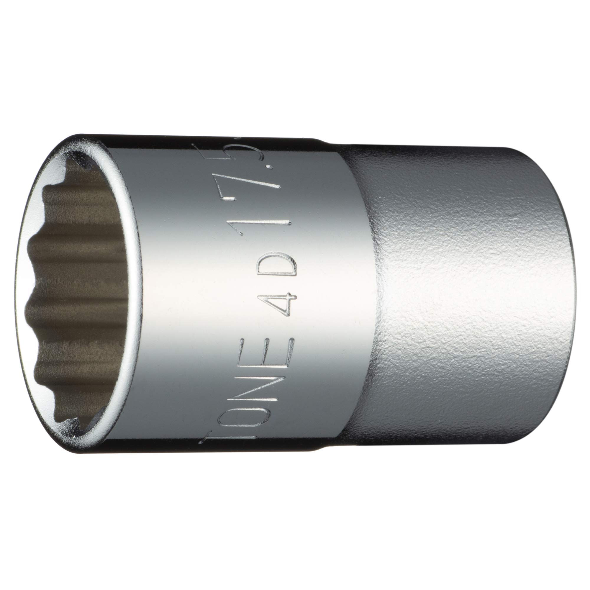 TONE Socket 12-Point 4D-17.5 1/2" Inch Drive 17.5mm