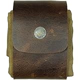 Waxed Canvas Foraging Pouch (Collapsible) for Hiking Treasures/Seashells Handmade by Hide & Drink :: Fatigue