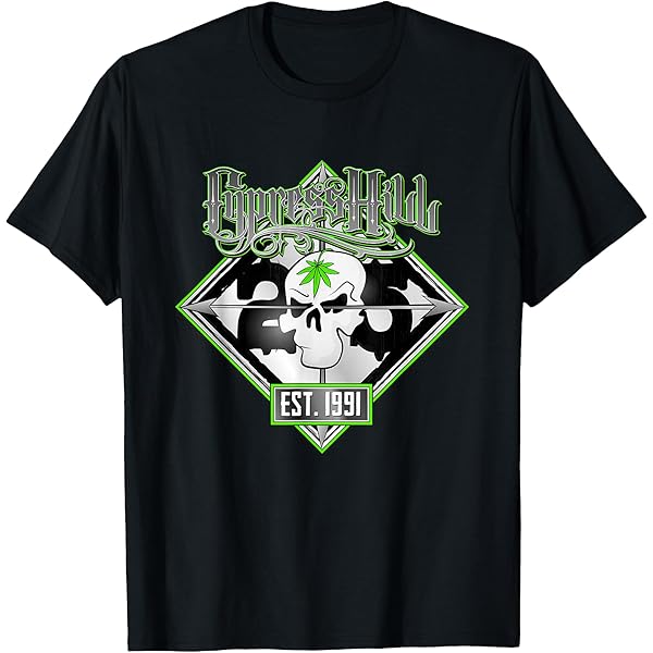 Amazon.com: Cypress Hill T-Shirt Unisex Mens Womens Los Angeles
