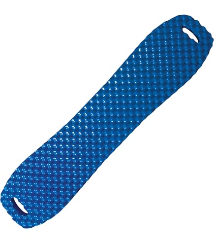 Wow Sports - Nouilles de piscine plates en mousse bleue – Parfait pour les fêtes de piscine et l'entraînement à la natation – Dispositif de flottaison pour adultes et enfants – Accessoire