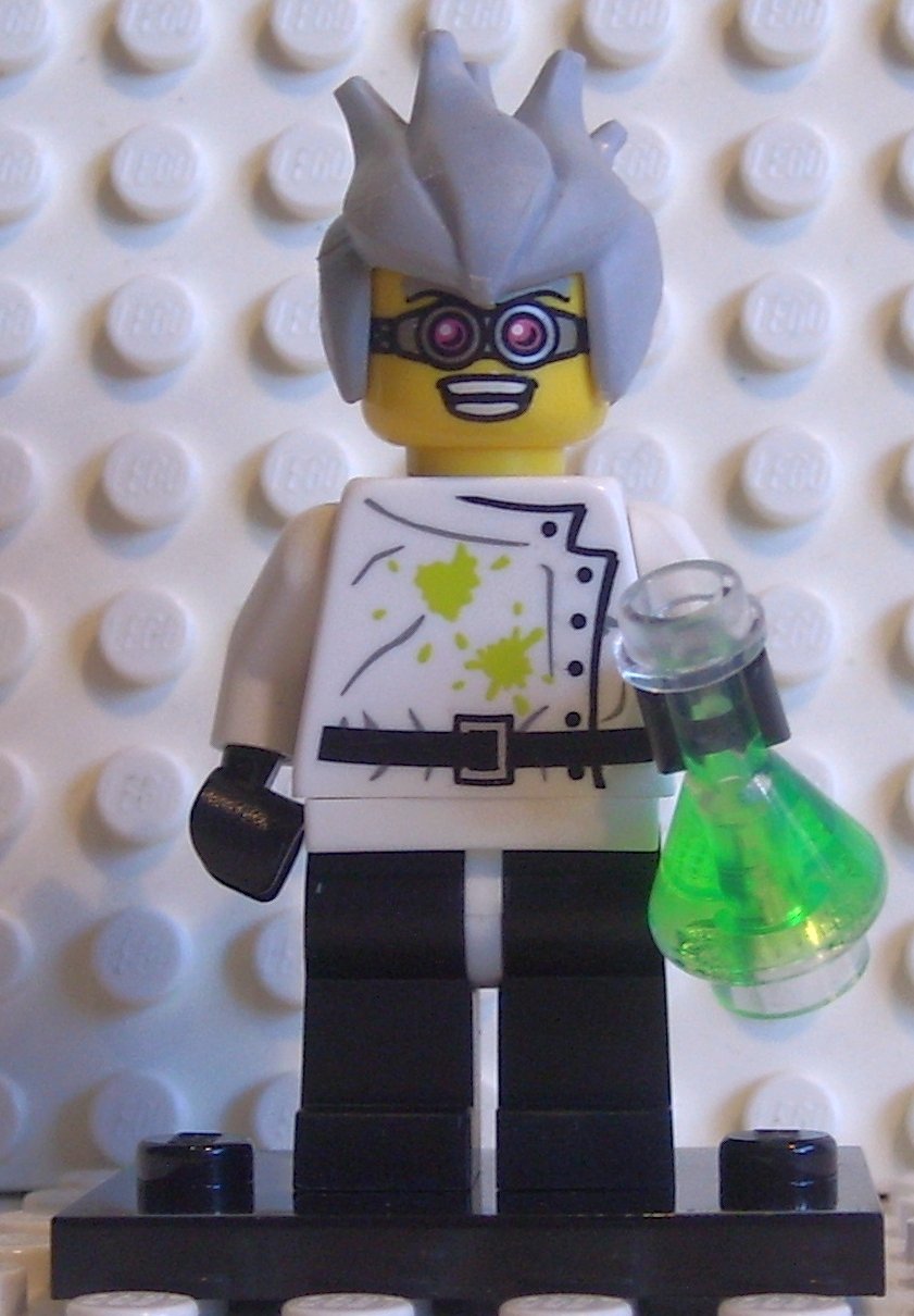 LEGO Minifigures Series 4, 8804 Crazy Scientist
