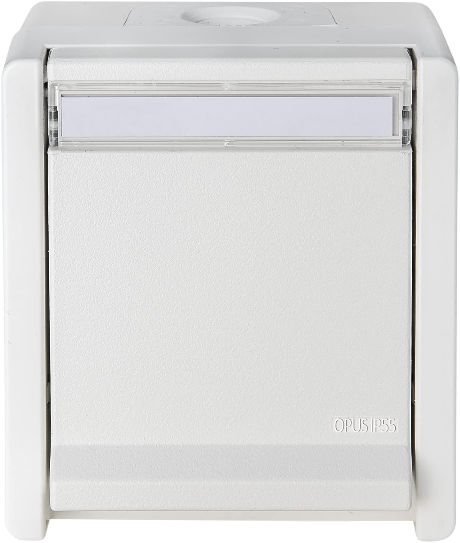 OPUS® Resist Protective Contact Socket 1-Way Design Without Contact Protection, Colour Pure White
