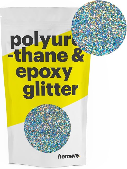 Amazon Com Hemway Metallic Glitter Floor Crystals For Epoxy Resin