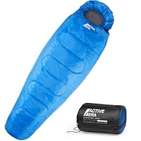 Professional 300 Mummy Sleeping Bag 3-4 Season for Camping, Hiking, Outdoors