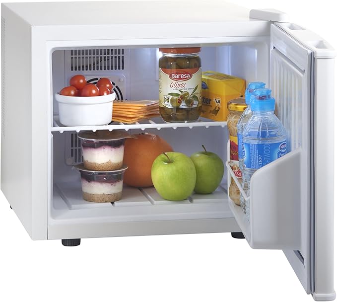 VonShef 17 Litre White Travel Fridge Table Top Bar Compact Mini Fridge