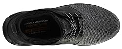 Skechers Men's Delson-Camben Sneaker, Black, 11 M US