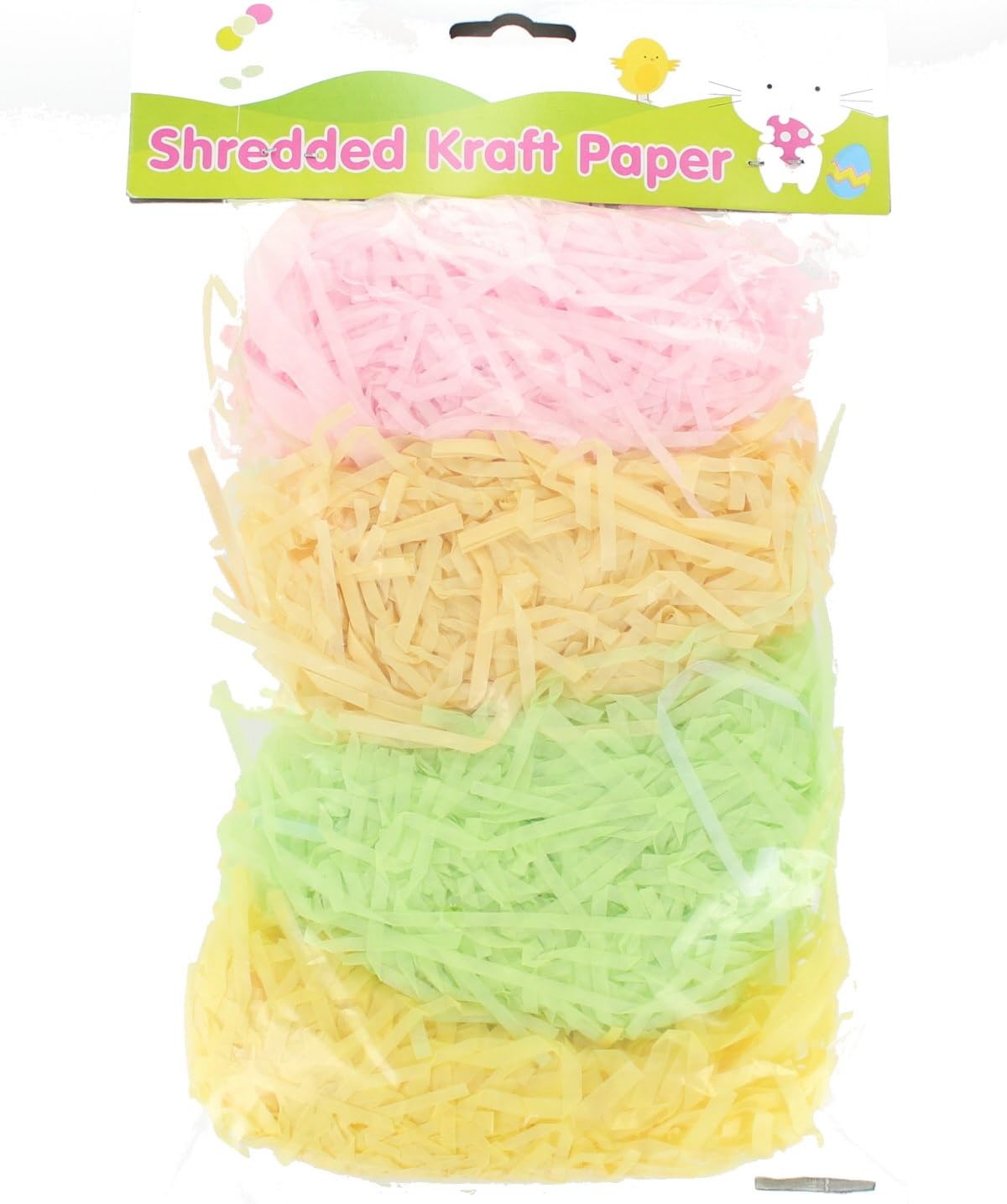 1 X Multi Colour Bag Of Shredded Craft Paper Kid's Easter Holiday Decoration