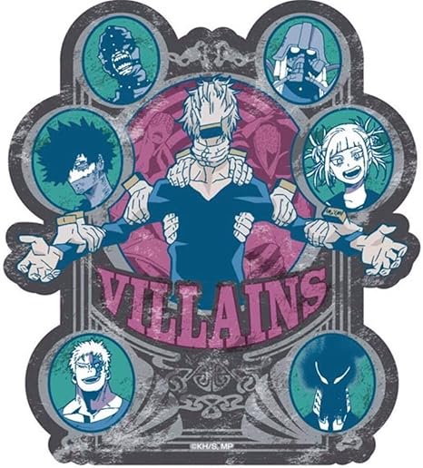 Amazon 僕のヒーローアカデミア トラベルステッカー 8 敵 ヴィラン 連合 アニメ 萌えグッズ 通販