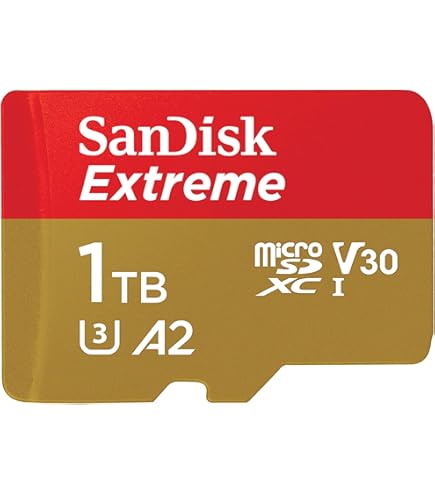 SanDisk Extreme Pro 1TB microSDXC: 170MB/s, 4K UHD, Waterproof