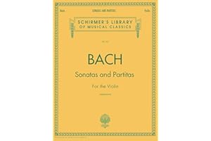 Bach - Sonatas and Partitas | Violin Solo Sheet Music | Schirmer Library of Classics Vol. 221 | Unaccompanied Violin Works