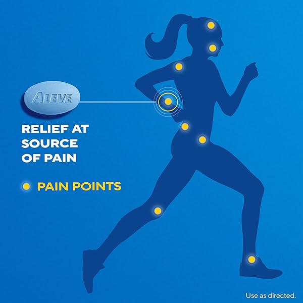 ALEVE PAIN RELIEF NAPROXEN SODIUM CAPLETS ‐ 50 COUNT