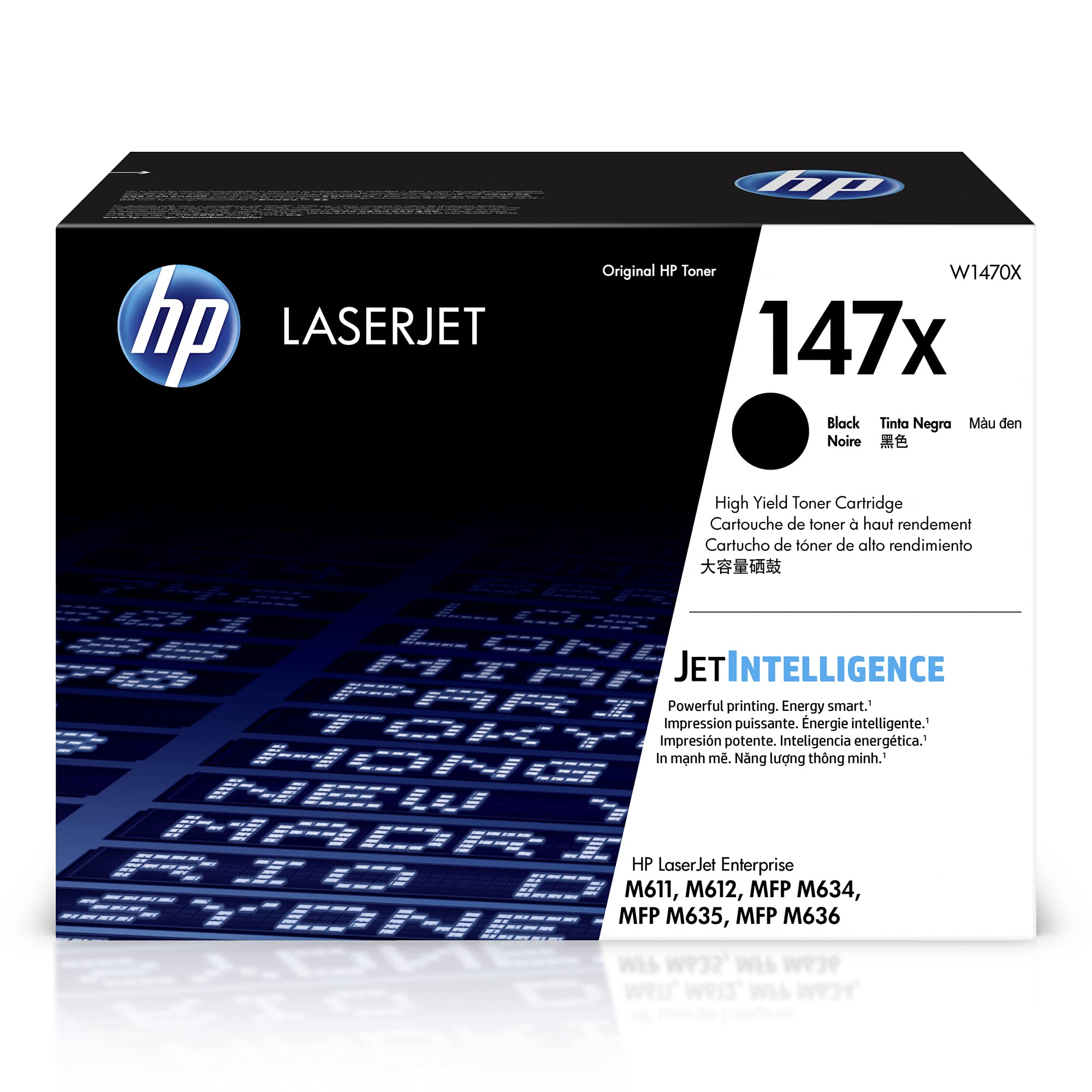 HP W1470X 147X High Yield Original LaserJet Toner Cartridge, Black, Single Pack