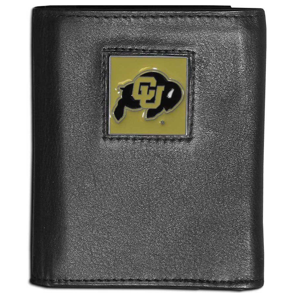 Siskiyou Sports NCAA Colorado Buffaloes Leather Tri-Fold Wallet
