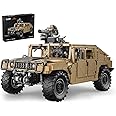 dOMOb Humvee SUV Car Building Kit – Authorized Car Model Set – 1:8 Simulated Build – STEM Bricks Toys for 12+ Age Kids & Adults – 3935 pcs Blocks – for Boys, Hobbyist, Collector