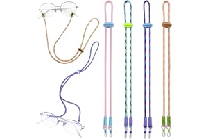Damanse Eyeglasses Strap for Men Women Kids,Reading Eye Glasses Holders Around Neck,Fashion Glasses Strap for Sports