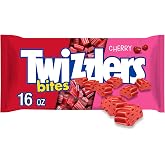 TWIZZLERS Bites Cherry Flavored Licorice Style, Chewy Candy Bag, 16 oz