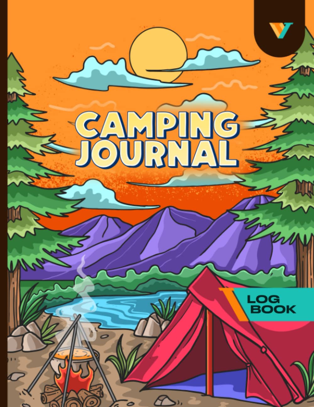 Mua Camping Journal Log Book Camping Log, Family Campsite Adventure