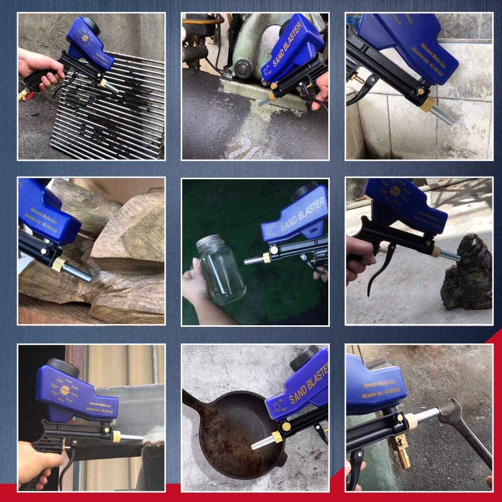 Sandblaster Sand Blaster Gun Kit, Soda Blaster, Professional Sand Blasters, Media Sandblaster