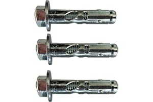 N C MORIN Hex Head Sleeve Anchor 3/8 x 1-7/8 inch zinc (4)