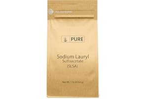 Pure Original Ingredients Sodium Lauryl Sulfoacetate (SLSA) (1 lb) Long Lasting Foam & Bubbles, Gentle on Skin