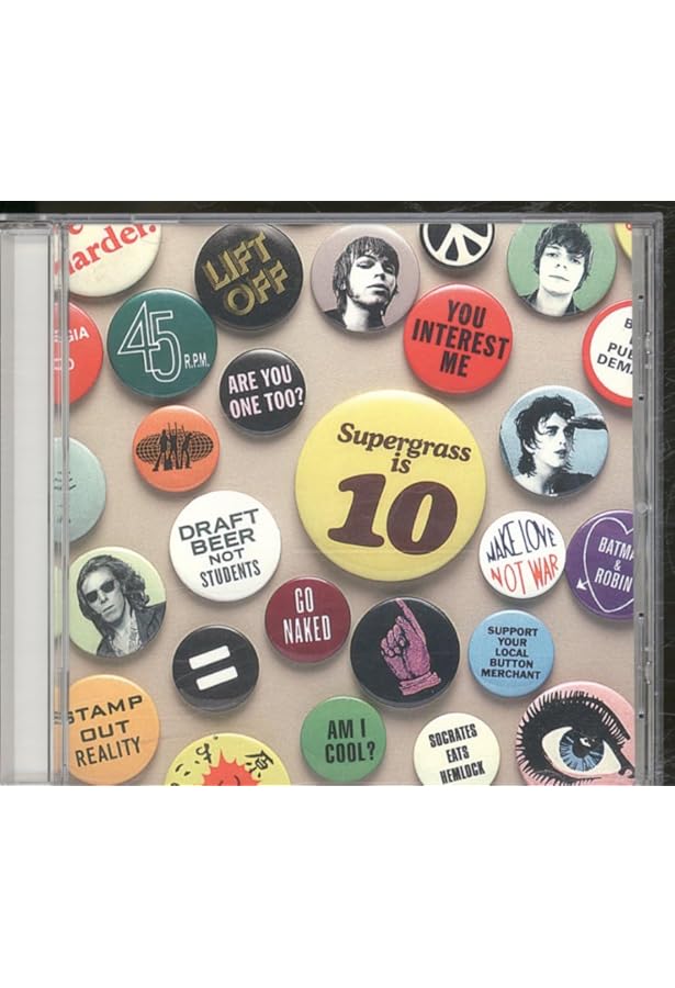 スーパーグラス・イズ 10: Best Of 94-04 [DVD] Supergrass is 10 the Best of 94 - 04 DVD - Etsy