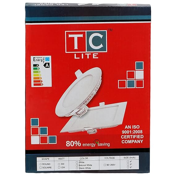 T.C LITE Recessed Ceiling light (White)