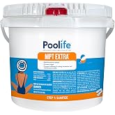 Poolife MPT Extra 3 Inch Chlorinating Tablets 21 lb - Multi-Action Pool Chlorine Tablets - Long-Lasting Sanitizer Prevents Algae, Stains &amp; Scale - Kills Bacteria - Swimming Pool Chemical Treatment