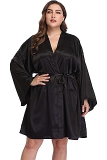 plus size floral bridesmaid robes