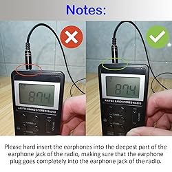 Portable AM/FM Pocket Radio with Digital Tuning LCD