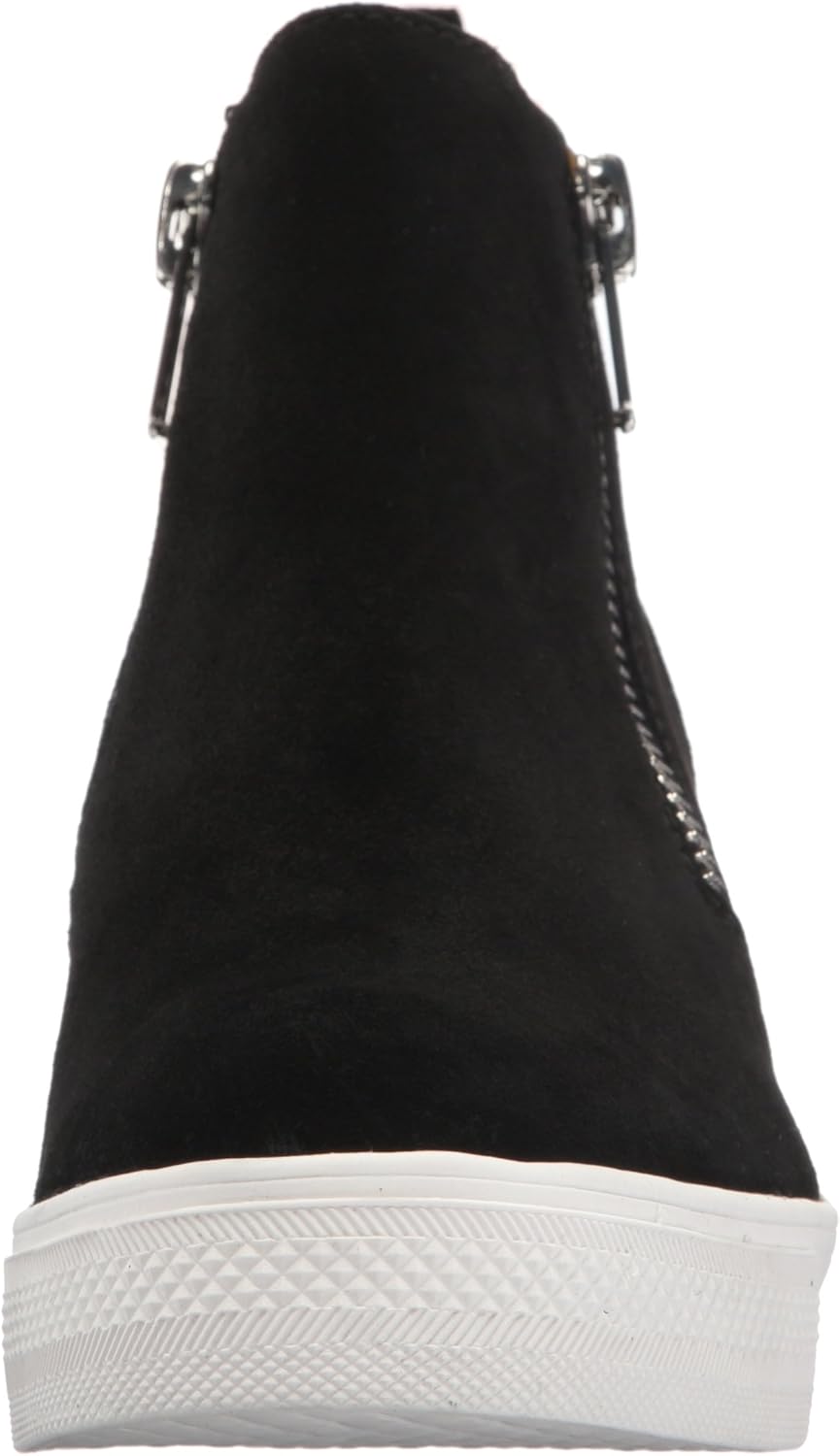 wedgie black suede