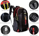 Besrina 40L Lightweight Hiking Backpack Multi-Function Water-Resistant Rucksack view 2