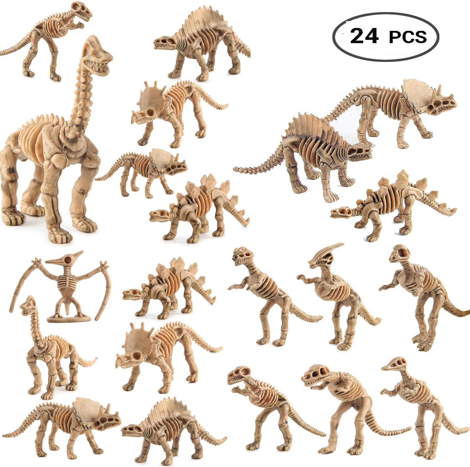dinosaur skeleton figures