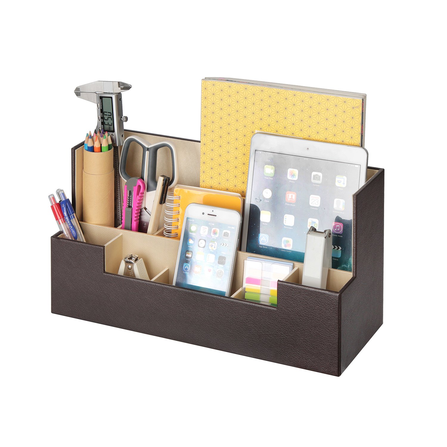 Best Leather Desk Organizer Caddy